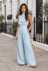 Aleia | Linen Blend Two-Piece Set
