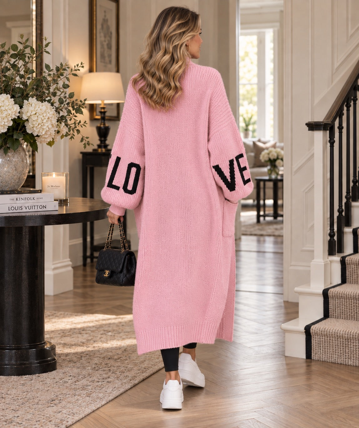 Everleigh Signature Knit Cardigan for women, additional product view by May-London