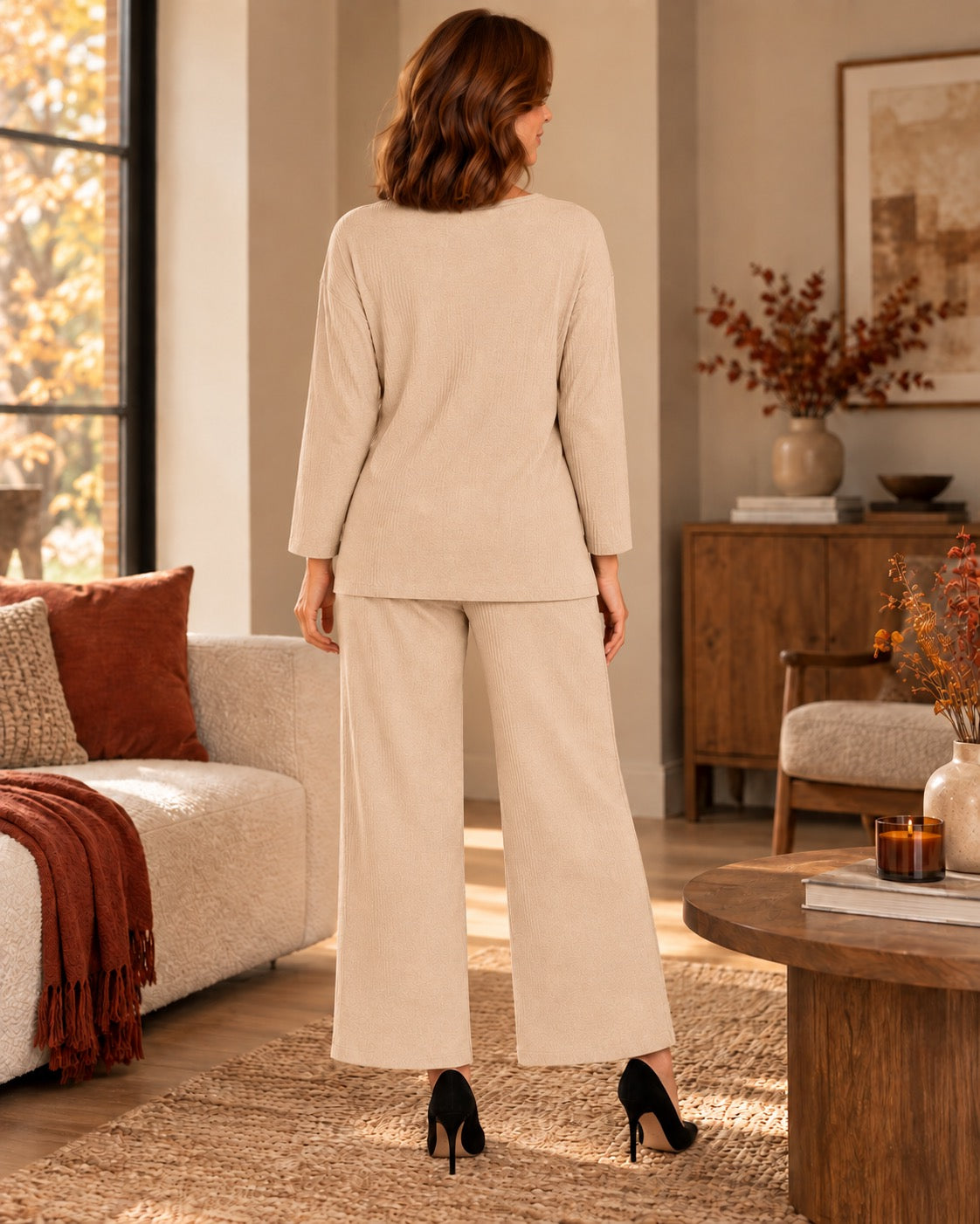 Ainsley side-tie co-ord set by May-London