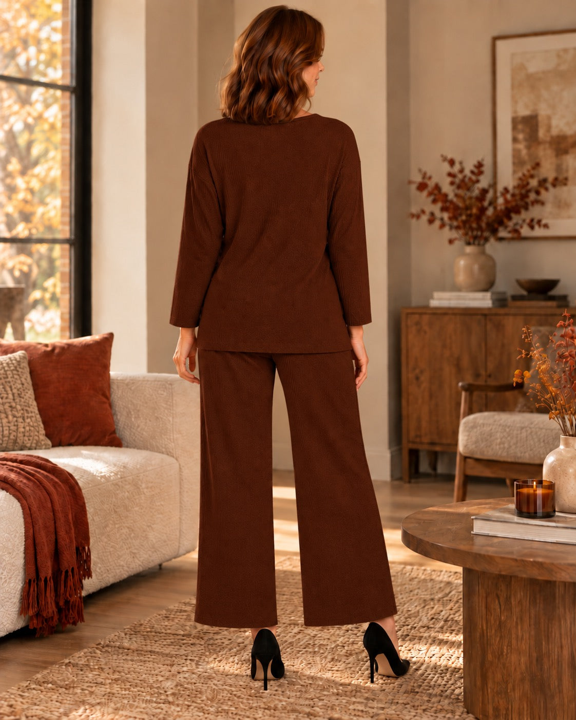 Ainsley side-tie co-ord set by May-London