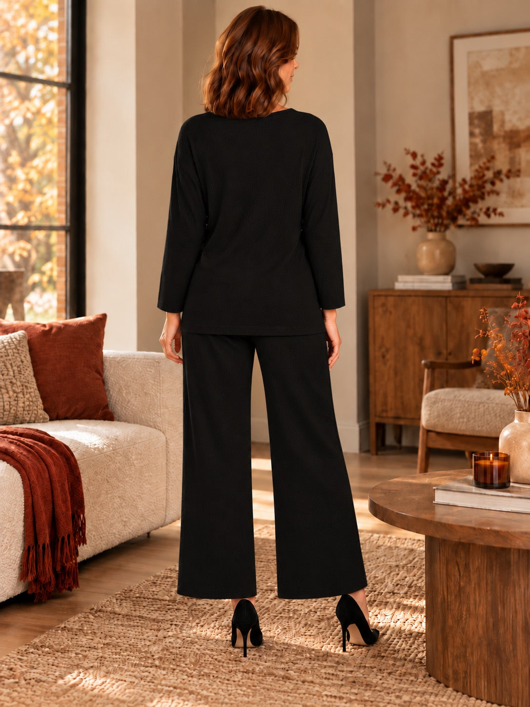 Ainsley side-tie co-ord set by May-London