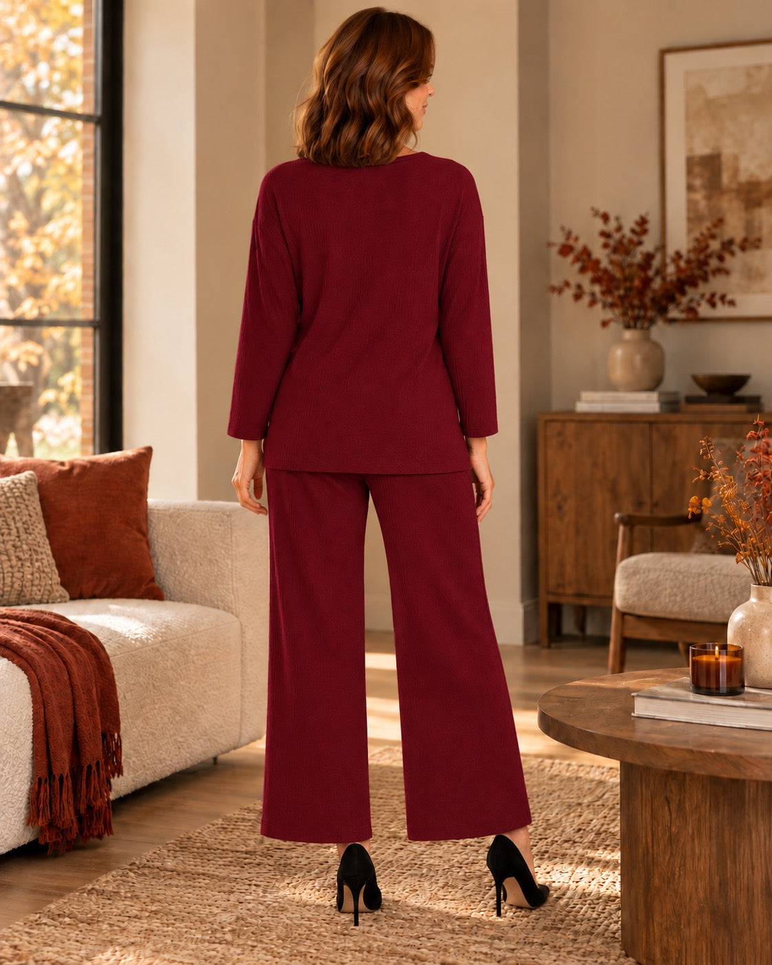 Ainsley side-tie co-ord set by May-London