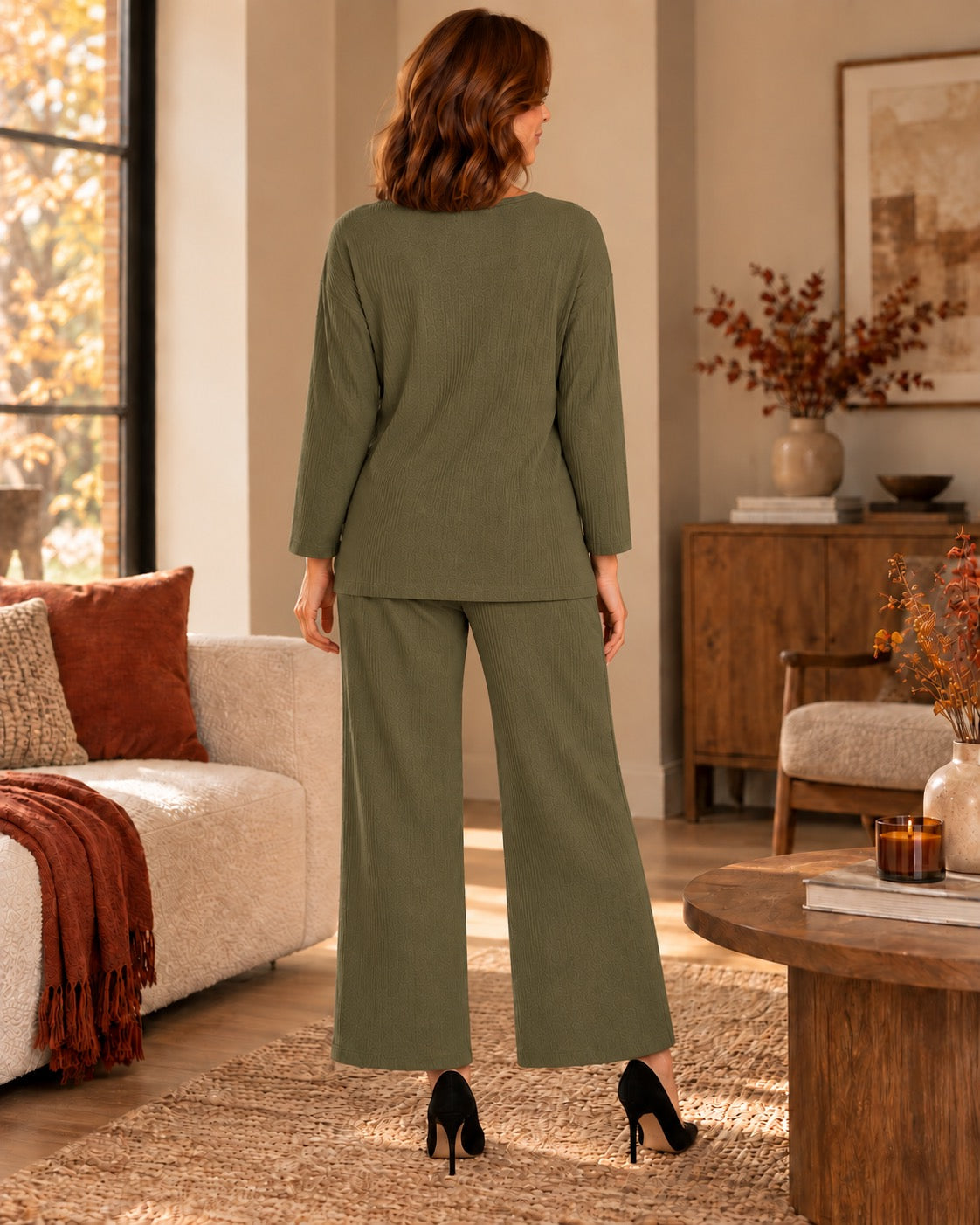 Ainsley side-tie co-ord set by May-London